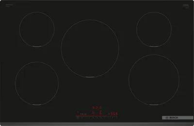 Immagine prodotto di Bosch Serie 6 PIV831HB1E piano cottura Nero Da incasso 80 cm a induzione 5 Fornelli