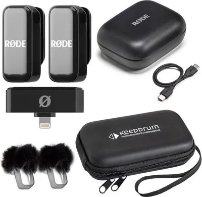 Produktbild von Rode Wireless Micro Drahtloses Mikrofon Lightning mit Soft-Case