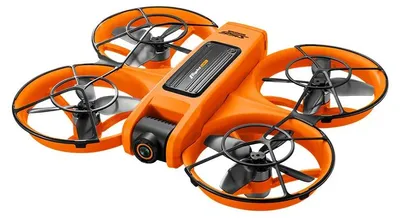 Produktbild von RC-Drohne, HD-Kamera, 6-Achsen-Stabilität, Orange 2B