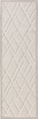 Produktbild von Interiyou In- & Outdoor-Teppich Florenz Cream A1 80x250 cm
