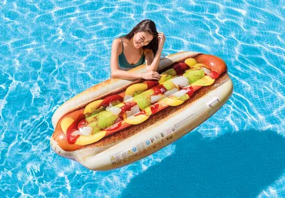 Produktbild von Intex 58771EU, Mehrfarbig, Schwimmende Matratze, Abbildung, Vinyl, 100 kg, China