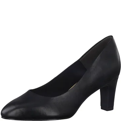 Produktbild von Tamaris Damen Pumps klassisch Blockabsatz 1-22419-29, Größe:38 EU, Farbe:Schwarz