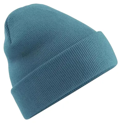 Image de Bonnet tricoté unie Beechfield pour adultes FK1482 (taille unique) (bleu)