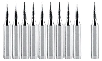 Obrázek produktu pro Hroty pájecí stanice, 10 kusů, náhradní hroty pro pájení, kompatibilní s pájecími stanicemi 936 a 937