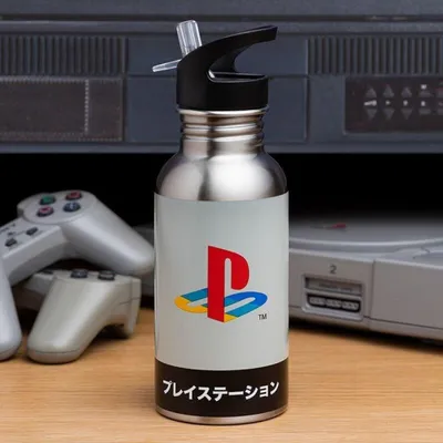 Obrázek produktu pro Láhev kovová Playstation Heritage