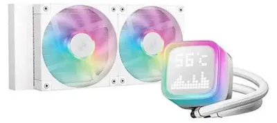 Obrázek produktu pro DeepCool LP240, Kapalinový chladič typu vše v jednom, 12 cm, Bílá