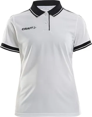 Produktbild von Craft Pro Control Poloshirt Damen - Weiß / Schwarz