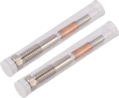 Productafbeelding van 2 stuks snelwissel nozzles als vervanging voor de extruder van de QIDI PLUS 4 3D-printer, geïntegreerd, 0,2 mm
