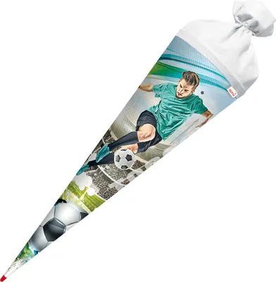 Image de ROTH Sac d'école "Footballstar" rond 700 mm avec effet