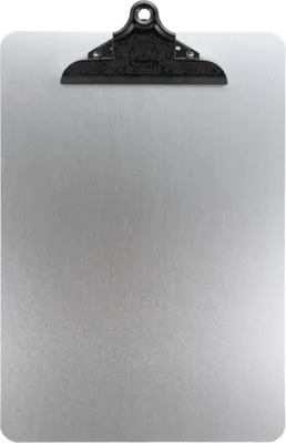 Produktbild von Securit Speisekarten-Klemmbrett DIN A4 aus Metall silber