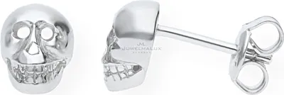 Produktbild von JuwelmaLux Totenkopf Ohrstecker 925 Silber JL10-06-0637
