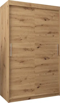 Produktbild von Kleiderschrank, Schiebetürenschrank Schlafzimmer, Schrank TOKYO 120 cm