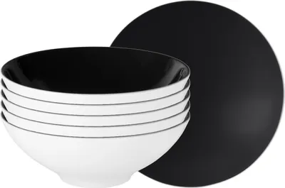 Produktbild von Seltmann Weiden Life Fashion Dessertschale ø 14,6 cm 6er Set Glamorous Black