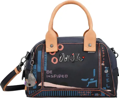 Produktbild von Anekke Handtasche Umhängetasche Contemporary Nagare Bowling Bag Multicolor dunkelblau