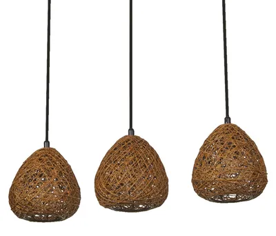 Produktbild von Pendelleuchte H: max. 150 cm E27 3-flammig länglich Modern
