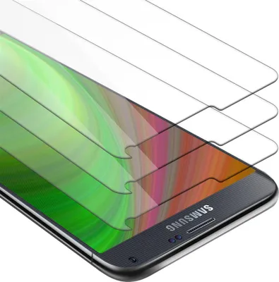Immagine prodotto di Cadorabo 3x pellicola blindata per Samsung Galaxy NOTE 4 pellicola protettiva in vetro temperato trasparente