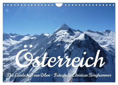 Produktbild von Österreich - Die Landschaft von Oben (Wandkalender 2027 DIN A4 quer), CALVENDO Monatskalender