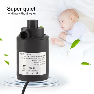 Image de DC 6-24V Brushless Aquarium Fountain Pond Solar Submersible Water Pump