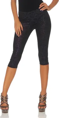 Produktbild von Damen 3/4 Leggings Legging Leggins Legings Hose Glanz; Muster 3 XS/S