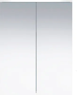 A product shot of a bathroom mirror cabinet.