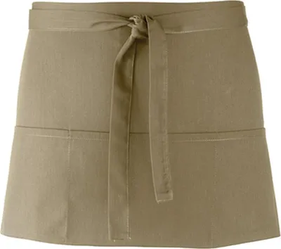 Produktbild von Premier Workwear PR155 | Taschenschürze ŽColoursŽ - 60 x 33 cm - Hauswäsche: bis 60 ° - Farbe: Olive (ca. Pantone 378) - Größe: 60 x 33 cm