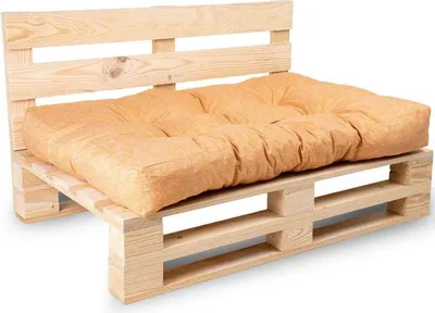 Produktbild von Palettenkissensitz aus polyester BANANAIR 120x80x15 cm, orange
