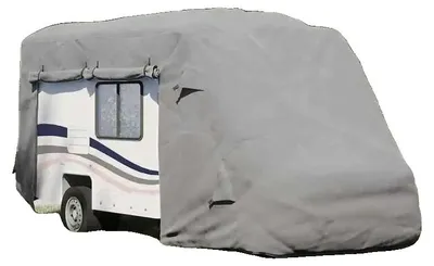 Produktbild von Wohnmobilabdeckung, wetterfest, benutzerfreundliches Design, Grau