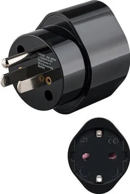 Produktbild von goobay Netzadapter US/Japan 3 polig schwarz (Bulk)