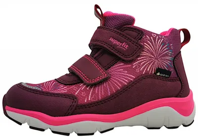 Produktbild von Superfit Sport 5 Kinderschuhe Mädchen Winterstiefel Klettschuh Violett Freizeit