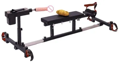 Produktbild von Bondage-Rahmen, Edelstahlkonstruktion, verbesserte Stabilität, Bank und 30W Maschine