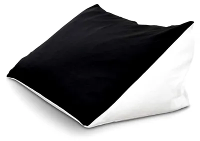 Produktbild von Bookworm Lesekissen - ergonomisches Keilkissen mit Mikroperlen für Nacken- und Rückenstütze beim Lesen