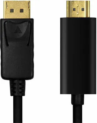 Imagen del producto de LogiLink CV0126: Cable de conexión DisplayPort 1.2 a HDMI 1.4, 1,0 metros