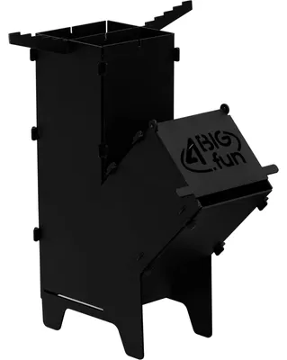 Produktbild von Raketenofen für Dutch Oven Campingkocher Rocket Stove Grillen Camping Hobo Holzofen
