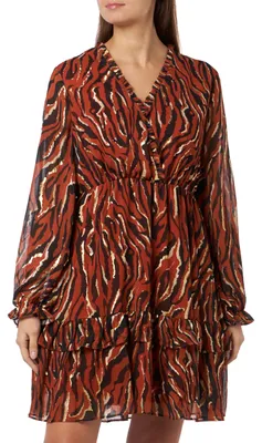 Produktbild von FENIA Damen Kleid, Orange, Medium