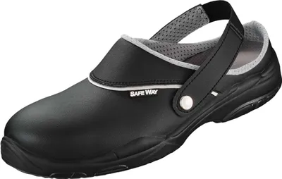 Produktbild von Safeway SB *AREZZO* CLOGS Clogs & Hausschuhe in Übergrößen Schwarz 34660 große Unisexschuhe, Größe:46