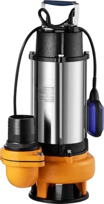 Produktbild von Tauchpumpe – 6000L/h – Schmutzwasserpumpe – 2200W – Elektrische Gartenpumpe – Mit Schwimmer