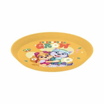 Produktbild von Koziol Teller Connect Plate Grow Paw Patrol, Dessertteller, Kunststoff, Organic Yellow, 20.5 cm, 8309737