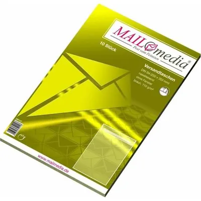 Produktbild von MAILmedia Versandtasche natron braun B4 ohne Fenster naßklebend 10 Stück