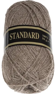 Produktbild von Garn STANDARD - 50g / 150 m - Braun, Beige