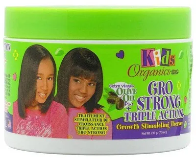 Obrázok produktu pre Africa's Best Organics Kids Gro Strong Triple Action Therapy 222ml