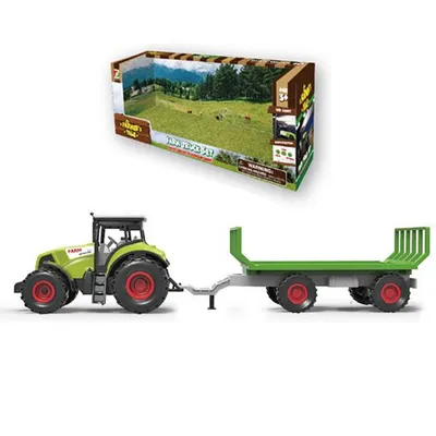 Obrázok produktu pre Traktor s prívesom so zvukom a svetlom