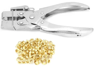 Image de Outil manuel multifonctionnel à double pince à défoncer en acier avec 100 boutons