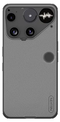 Produktbild von Nillkin, Hülle Nothing Phone 3 Bi-Material Design Super Frosted Pro, Schwarz transparent