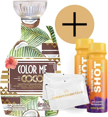 Produktbild von Devoted Creations - Color me Coco + 2 Your Sun Shots + 2 Erfrischende Tücher