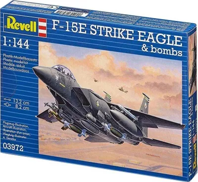 Produktbild von Revell F-15E Strike Eagle & bombs 1:144