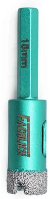 Produktbild von Diamant Fliesenbohrer 18mm Sechskantschaft für Granit Marmor Stein