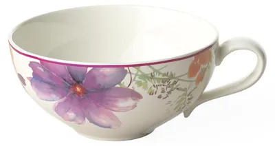 Image de Service à thé Villeroy & Boch Mariefleur, 5 pièces pour 2 personnes : tasses à thé, soucoupes et théière
