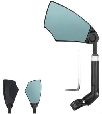 Image de Miroir de vélo arrière rotatif à 360°, réglable