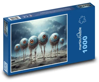 Zdjęcie produktu dla martinpuzzle - Puzzle 1000 - Mimozemianie na planecie