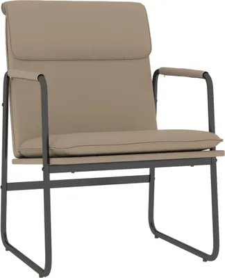 Produktbild von vidaXL Loungesessel Cappuccino-Braun 55x64x80 cm Kunstleder